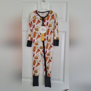NWT Fast Foodie Zippy - Little Sleepies Bamboo